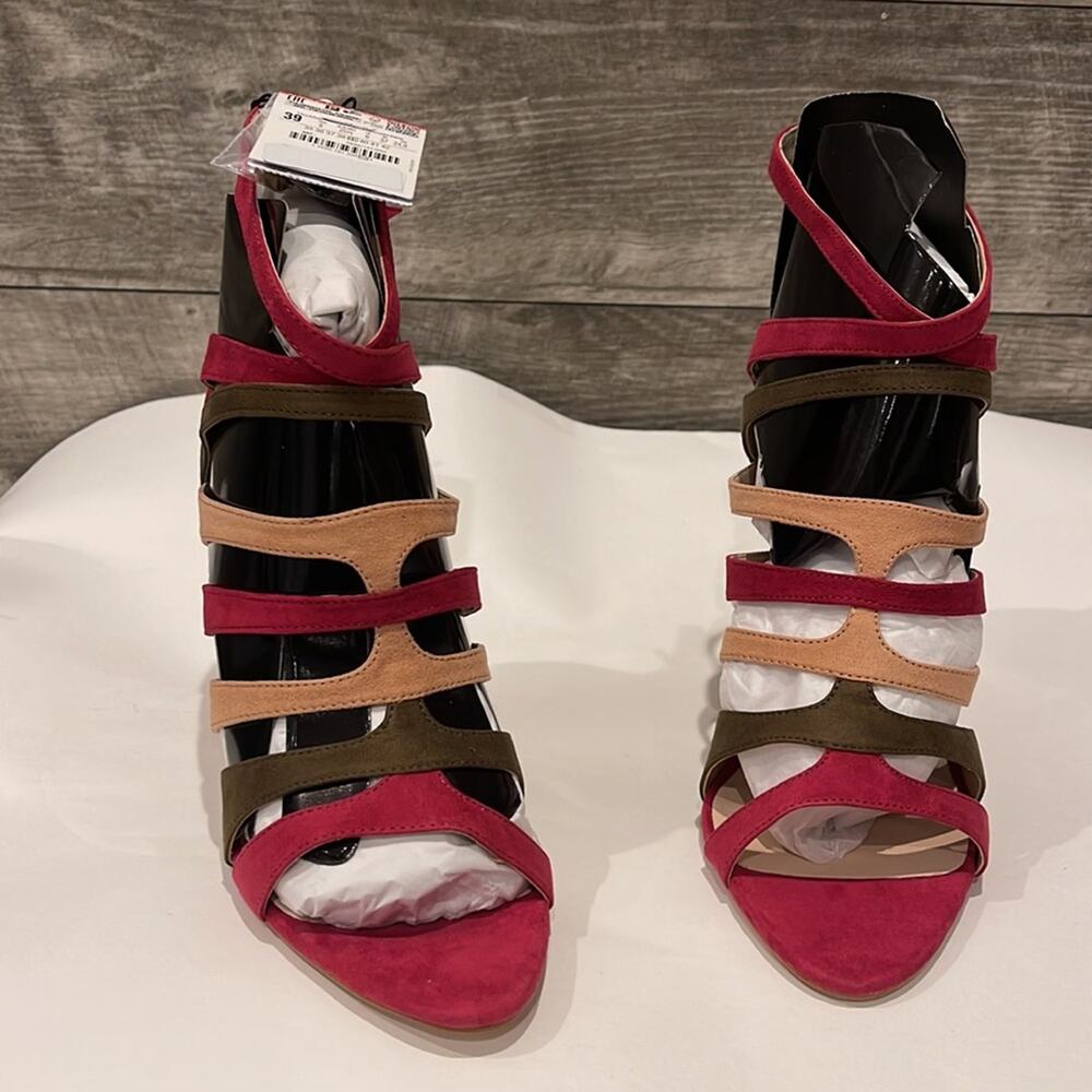 Zara NWT Colorful high heels Sexy Sandals - Picture 2 of 7